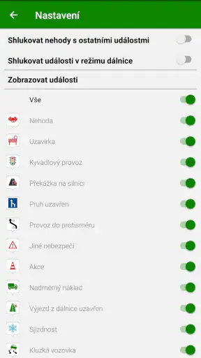 Dopravní situace aktuálně screenshot