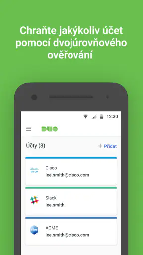Duo Mobile screenshot