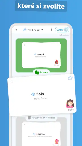 DuoCards - Jazykové flashcards screenshot