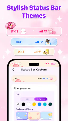 Emoji Battery Icon Customize screenshot