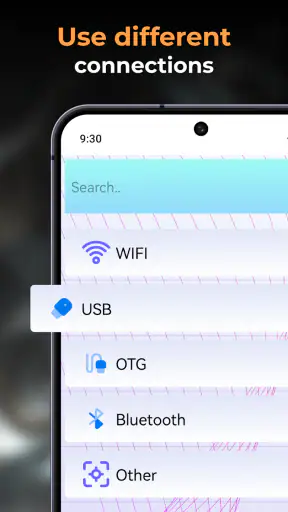 Endoskopická kamera / USB OTG screenshot
