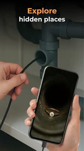 Endoskopická kamera / USB OTG screenshot