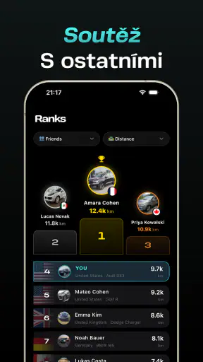Enroad - Záznam jízd screenshot