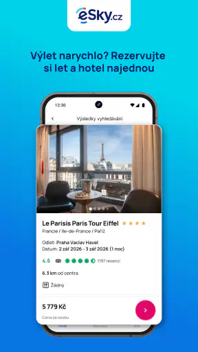 eSky - Levné lety, Dovolená screenshot
