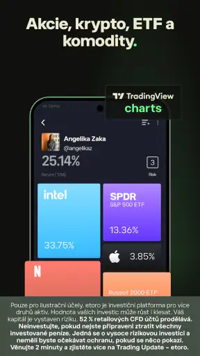 etoro: obchodujte a investujte screenshot