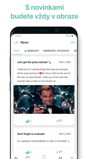 Eventee - Váš parťák na eventy screenshot