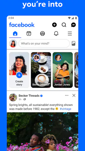 Facebook screenshot