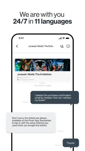 Fever: Events & Tickets screenshot