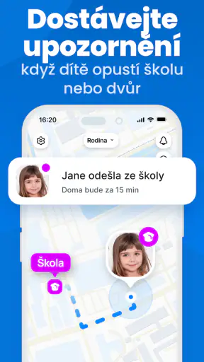 Find my kids: Sledování Polohy screenshot