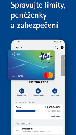 Fio Smartbanking CZ screenshot