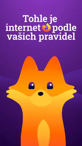 Firefox rychlý prohlížeč screenshot