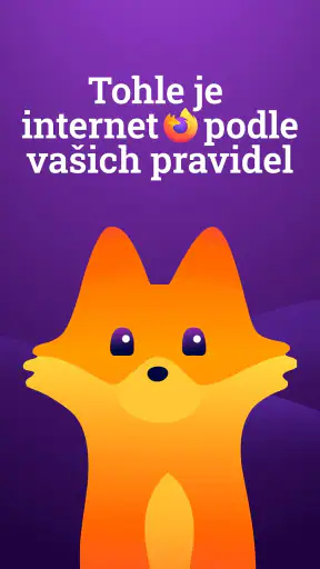 Firefox rychlý prohlížeč screenshot