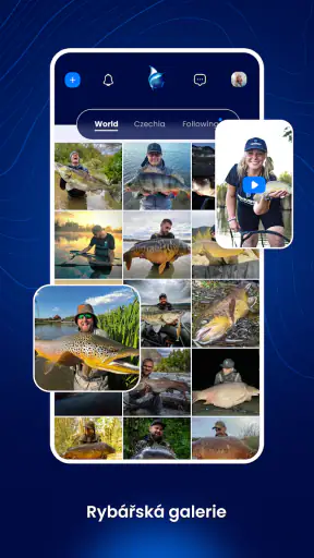 Fishsurfing - rybářská appka screenshot