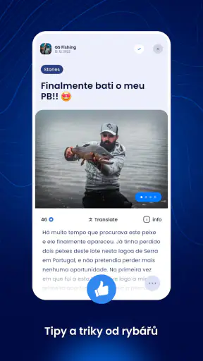 Fishsurfing - rybářská appka screenshot