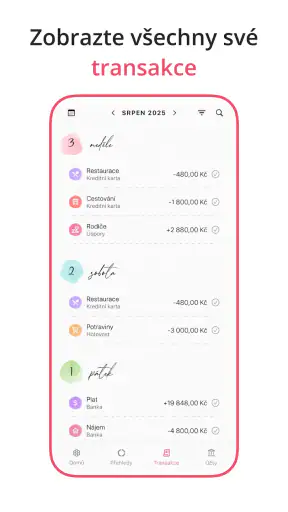 Fleur - Rozpočet & Výdaje screenshot