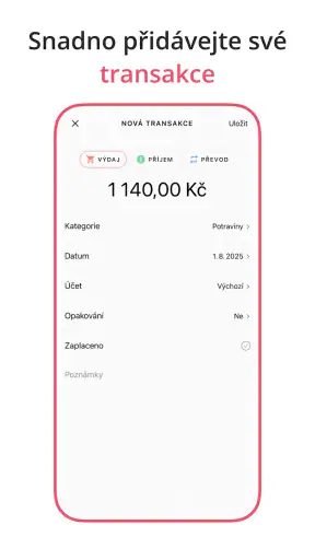 Fleur - Rozpočet & Výdaje screenshot