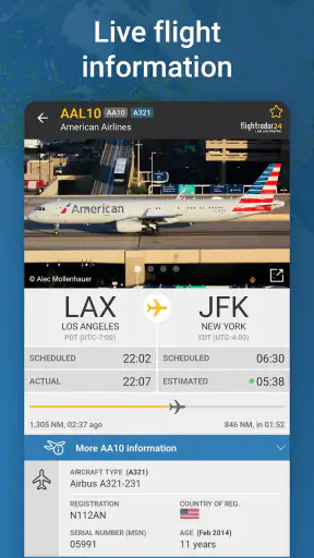 Flightradar24 Flight Tracker screenshot