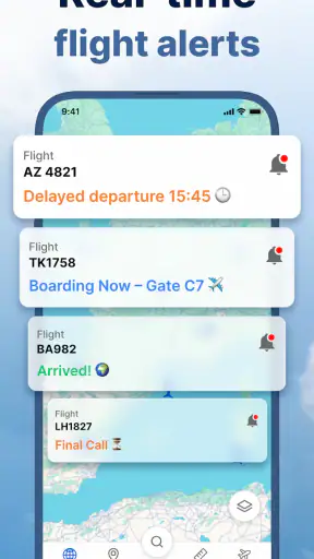 Flightsky: 3D sledování letů screenshot