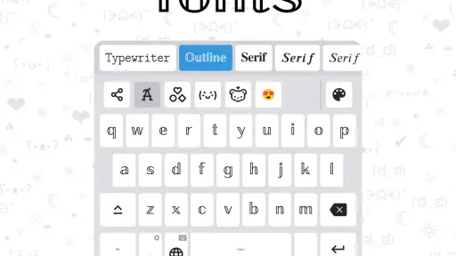 Fonts - Písmo a Klavesnice screenshot