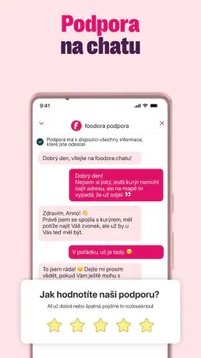 foodora: Jídlo a nákupy screenshot