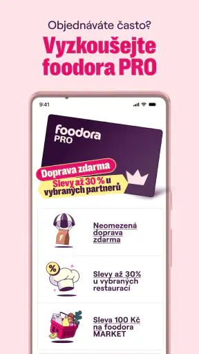 foodora: Jídlo a nákupy screenshot