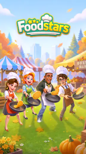 Foodstars: Merge & Cook screenshot