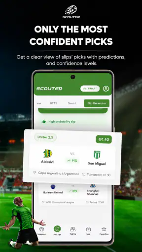 Football Tips AI - Scouter screenshot