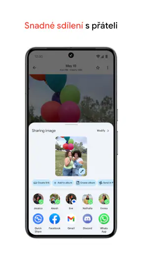 Fotky Google screenshot