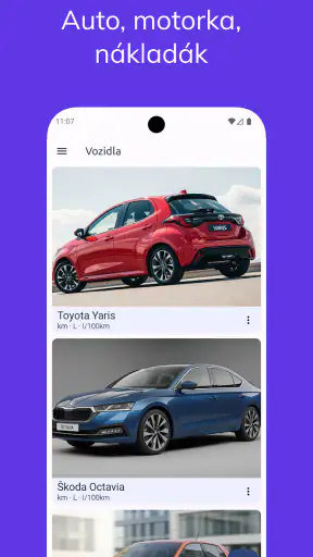 Fuelio: tankování a náklady screenshot