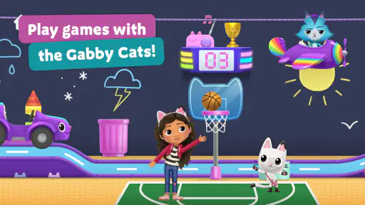 Gabbys Dollhouse: Cat Games screenshot