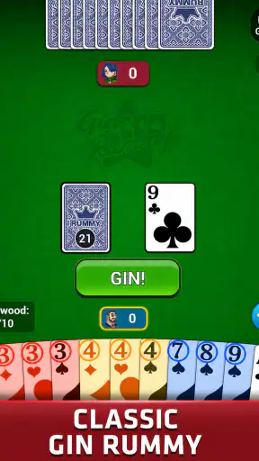 Gin Rummy - Classic Card Game screenshot