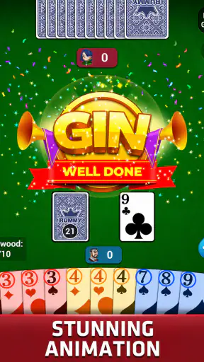 Gin Rummy - Classic Card Game screenshot