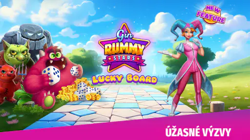 Gin Rummy Stars –karetní hra screenshot