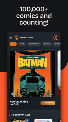 GlobalComix: Comics and Manga screenshot