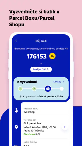 GLS CZ screenshot