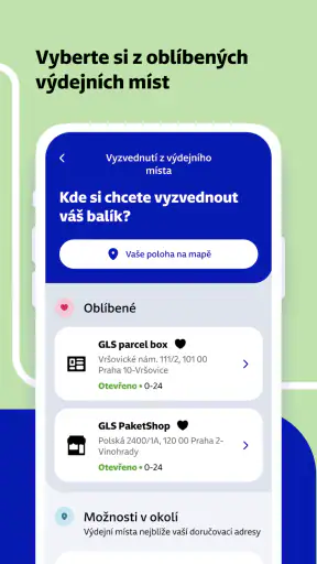 GLS CZ screenshot