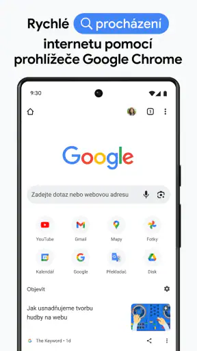 Google Chrome screenshot