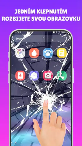 Haha Broken, Rozbitá obrazovka screenshot