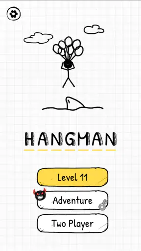 Hangman Words:Two Player Games screenshot