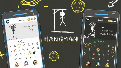 Hangman Words:Two Player Games screenshot