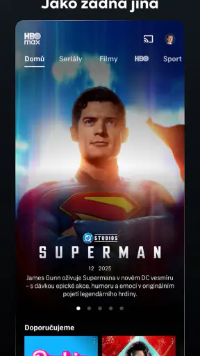 HBO Max: Streamujte TV a filmy screenshot