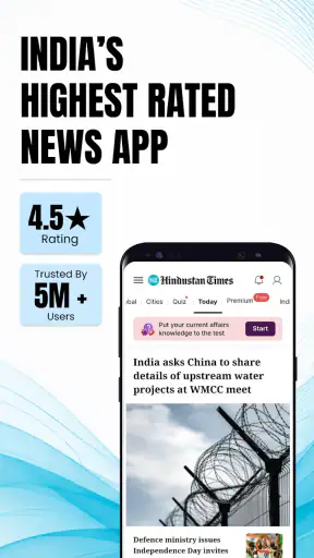 Hindustan Times: Live News App screenshot
