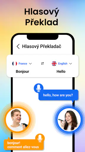 Hlasový překladač všech jazyků screenshot