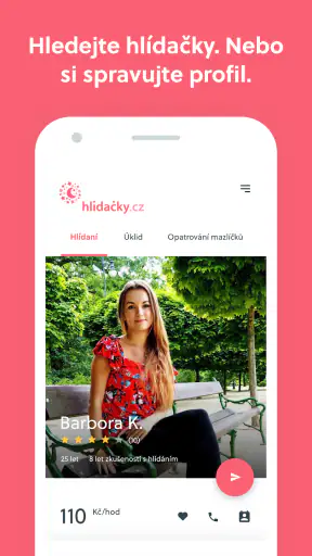 Hlídačky.cz screenshot