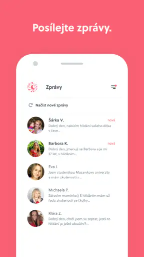 Hlídačky.cz screenshot