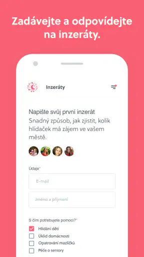 Hlídačky.cz screenshot