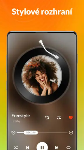 Hudební přehrávač - MP3 screenshot