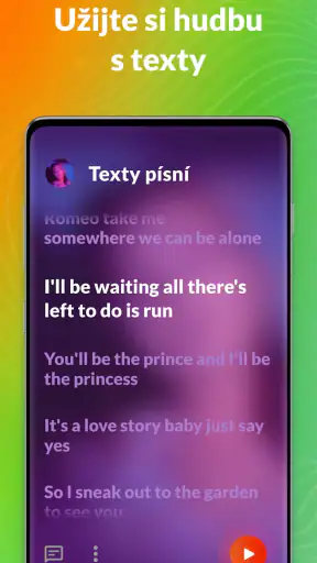 Hudební přehrávač - MP3 screenshot