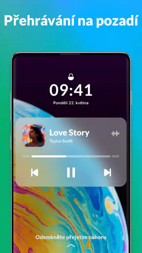 Hudební přehrávač - MP3 screenshot