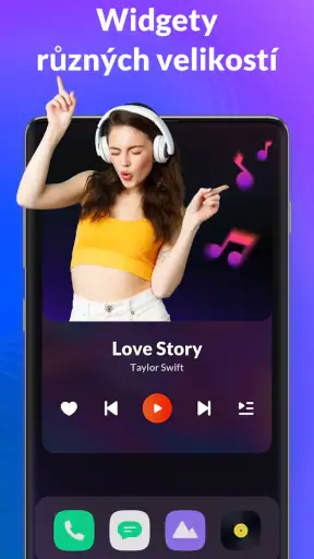 Hudební přehrávač - MP3 screenshot